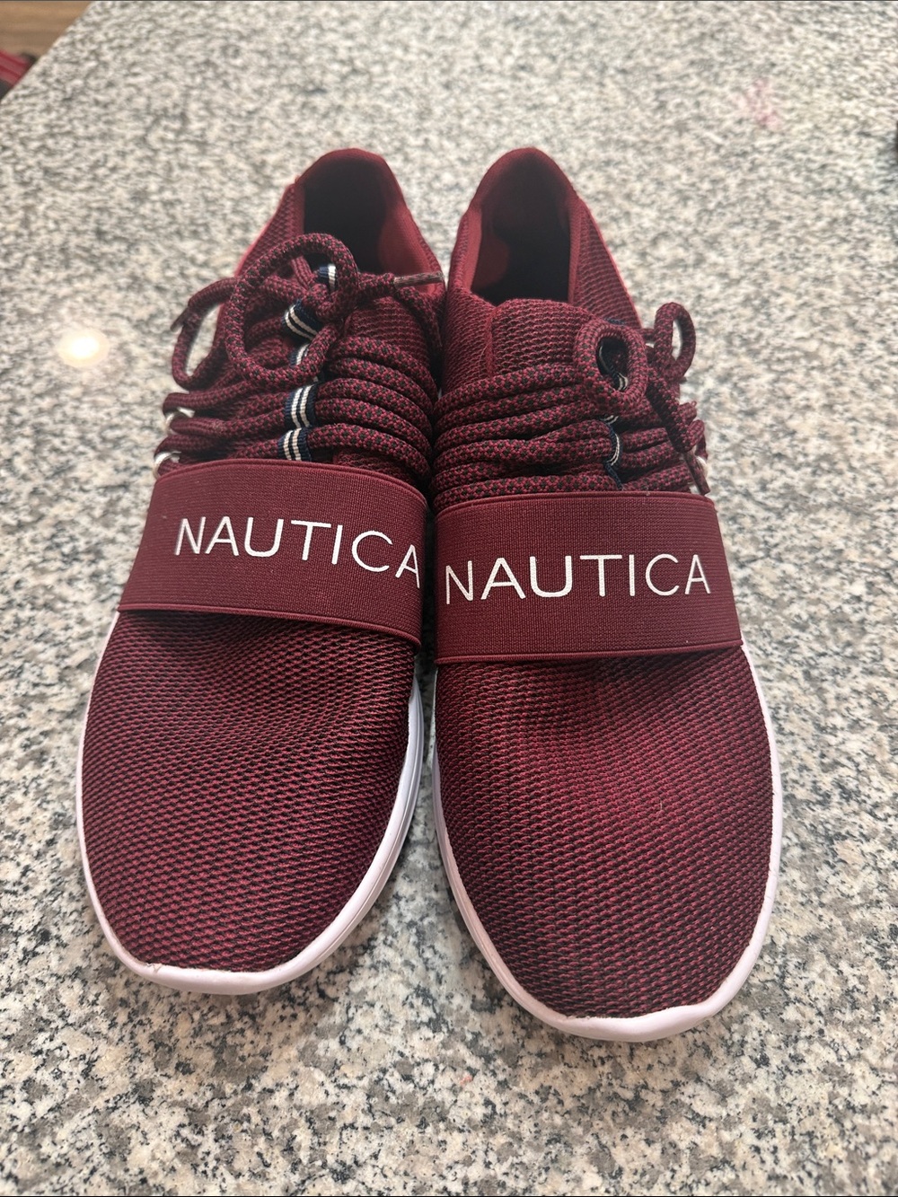 Nautica Women’s Burgundy Athletic Sneakers
